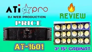 Ati Pro AT-1601 Amplifier Price And Review || Profasonal Power Amplifier || 3*15* bast Amplifier