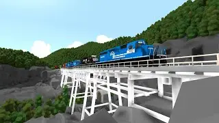 Rolling Line - New Norfolk Southern SD40-2 In Action Including ex Conrail SD40-2 Units
