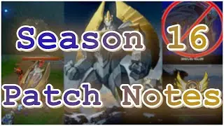 NEW 2026 Season 16 Patch Notes TLDR