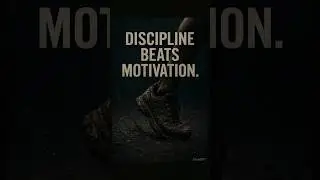 Motivation fades.discipline stays.That the real difference-maker.#viral #GrindMode #DisciplineLife