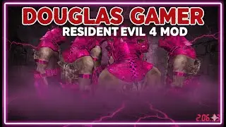 RE4 UHD Mod Vinky New Game Pro #1 {O Leon t&aacute; em um ambiente Rosa isso &Eacute; loucura}