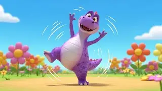 Colorful Dinosaurs Rhyme for Kids | Learn Colors & Dinosaurs, Popular Nursery Rhyme, Baby Songs Kids