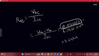 Equivalent resistance measure using LTSpice by Potentiometer method, Voc/Isc method and Vs/Is method