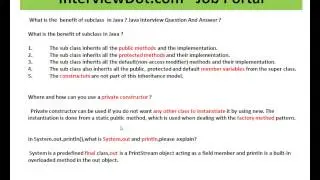 When to use Private Constructor