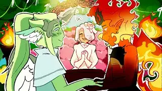 Until Death Do Us Part 💔┃Wind Archer x Fire Spirit (WindFire/FireWind)┃Cookie Run Kingdom Comic Dub