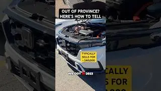 Проверка гибридного автомобиля Honda CR-V 2023 года от Car Inspected&trade;