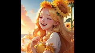 Sunflower Princess| Sunflower kingdom threat#flowers #fairytales #happiness #disney#trending #video