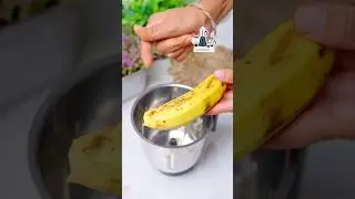 अब आप पके हुए केले 🍌 नहीं फेकेंगे 🤩 | healthy banana pancake | shorts | कैबिटास्किचें