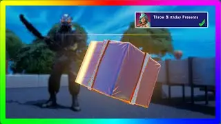 ✨Fortnite - Birthday Presents Spawn Locations 🥳🎁🎂 🎉 ✨