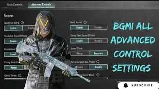 BGMI All Advanced Control Settings⚙️ Explained 2026  #bgmiindia #gaming  @BattlegroundsMobile_IN 