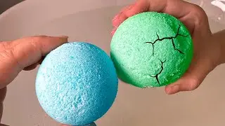Bathballs with a surprise inside | Japanese Bath Bomb