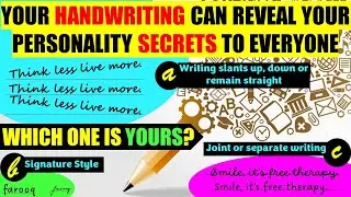 What your writing tells you about your personality-Know your personality style by your writing style