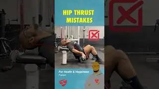 Most People Do Hip Thrust Like This 😔❌ = No Booty Gains