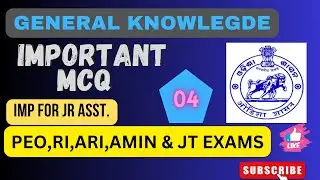 General Knowledge(OSSSC) ||MARATHON -04 ||Must Watch for OSSSC PEO/JA/RI/ARI/AMIN & JT Exams