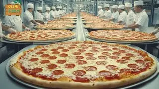 How Pizza Is Made In Factory | Pizza Factory Process
