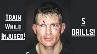 The Importance Of Training While INJURED!! 5 Drills To Help Recovery!