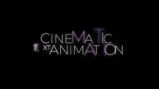 Cinematic Text Animation - After Effects Tutorial | Text Animation After Effects | Editor Amjad Khan