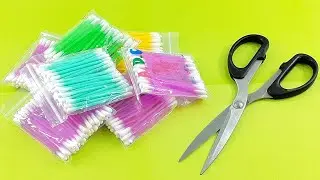 Amazing decorating idea Out of cotton buds | Easy Crafting idea | 2020