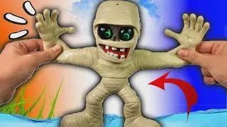 Creepy Mummy, Scary Zombie, and Ghost: Spooky Halloween Characters!