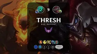 Thresh Support vs Shaco - EUW Master Patch 13.15