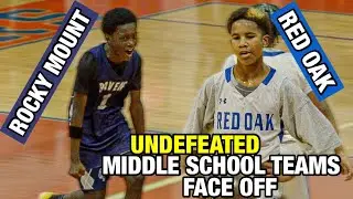 UNDEFEATED MIDDLE SCHOOL TEAMS FACE OFF! RED OAK vs. ROCKY MOUNT! ROUND 1