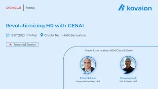 Revolutionizing HR with GenAI | Oracle Experts about HCM Cloud & GenAI | Recorded Session