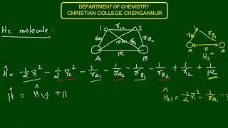 Hydrogen molecule: Quantum mechanical treatment part 1