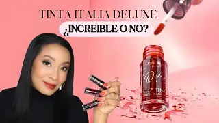 Italia de Luxe La Tinta de Labios, diferencia entre Labial y tinta #italiadeluxe#tintadelabios