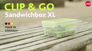 EMSA &ndash; CLIP & GO Sandwichbox &ndash; f&uuml;r Snacks unterwegs