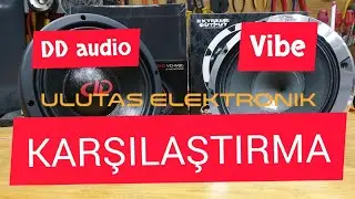 DDAUDİO VO-W8 VİBE ÖLÜM SERİSİ MİDBASS KIYASLAMASI İYİ SEYİRLER