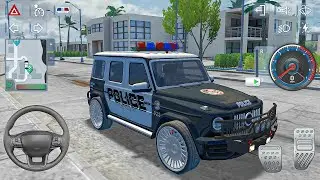Police car simulator 3d: Extreme jeep driving in city | car game android gameplay