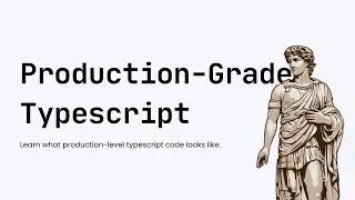 Senior Level Typescript Code Looks Like This