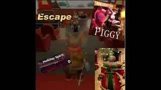Beating the new winter chapter map in Piggy