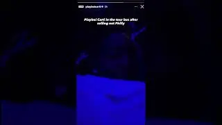 Playboi Carti в гастрольном автобусе после аншлага в Филадельфии