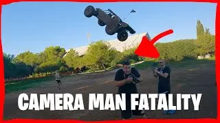 CAMERAMAN ALMOST LOST HIS LIFE #shorts #fast #youtubeshorts #cars #malta