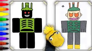 How to Draw 1x1x1x1 from Steal a Brainrot &ndash; Comparison of My Painting and Mochul