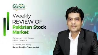 Weekly Review Of Pakistan Stock Market by Muhammad Azeem 31 October 2025 Friday