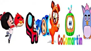 Cocomelon, Cocomartin, Pewdiepie and of others funny compilation effects