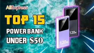 🤩 Top 15 Best Power Bank On Aliexpress Under $50 | Best Aliexpress Power Bank In 2025 🔥