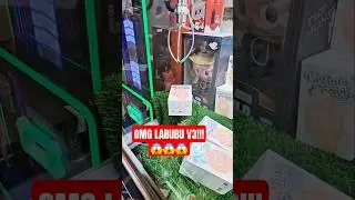 🩷🩵OMG&hellip; our LABUBU luck just went downhill! 📉🙃🙂😭😭 #Labubu #ClawMachine #Arcade #cute #shorts #kawaii