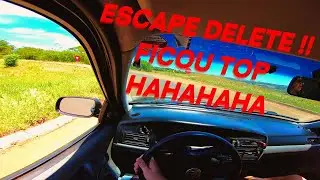 CAIU UMA PARTE DO ESCAPAMENTO, FICOU DIRETÃO | VW SANTANA 2.0