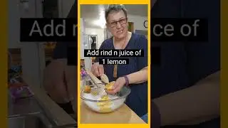 Lemon & coconut slice