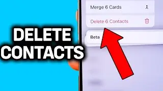 UPDATED 2026! How To Delete Multiple Contacts On iPhone - IOS 18