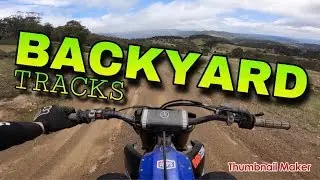 BEST GOPRO ANGLE!? - PROSHOTCAM - MY BACKYARD TRACKS - DIRTBIKE VLOG E.p 1