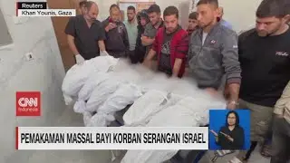 Pemakaman Massal Bayi Korban Serangan Israel