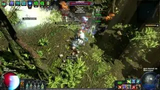 Path Of Exile Barrage CoC Wander Gameplay