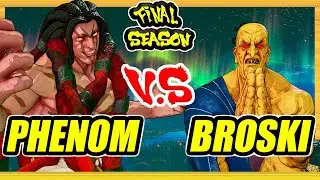 SFV CE 🔥 Phenom (Necalli) vs Broski (Oro) 🔥 Ranked Set 🔥 Street Fighter 5