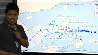 8PM December 25, 2016 Typhoon 