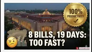 Parliament Winter Session 2025: 100% Productivity & 8 Major Bills Passed | India&rsquo;s New Laws