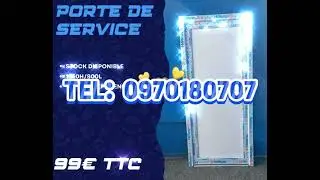 PORTE DE SERVICE EN STOCK &agrave; 99&euro; TTC